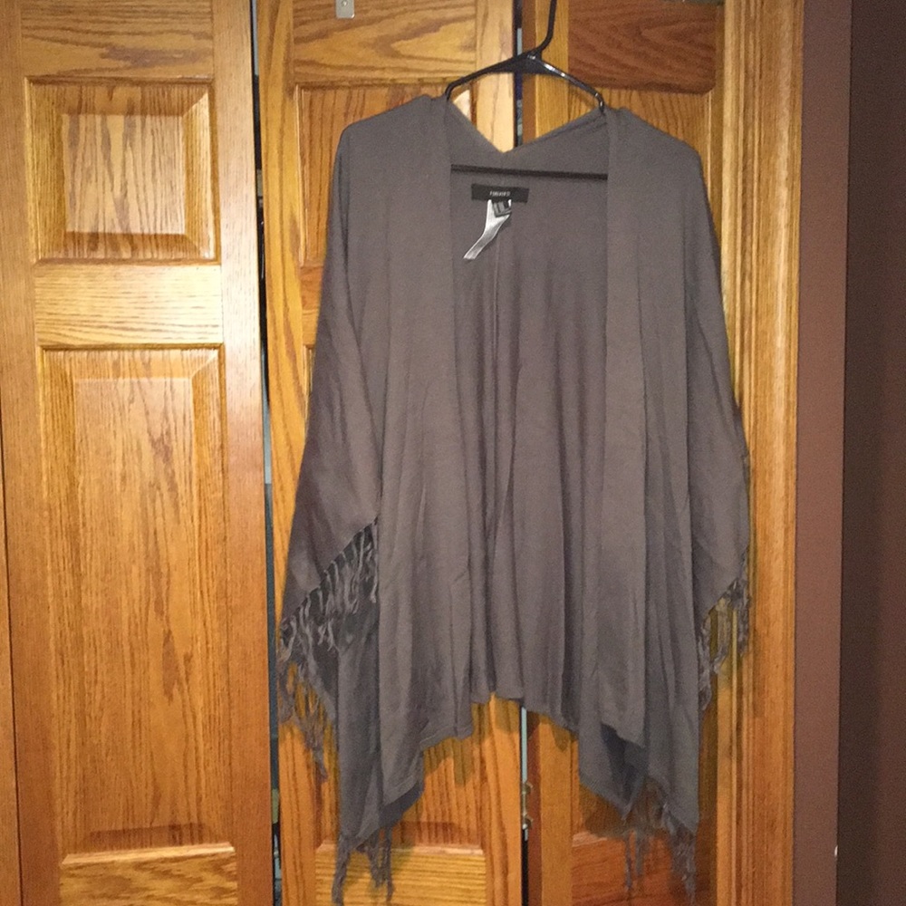 Dark Grey Showl